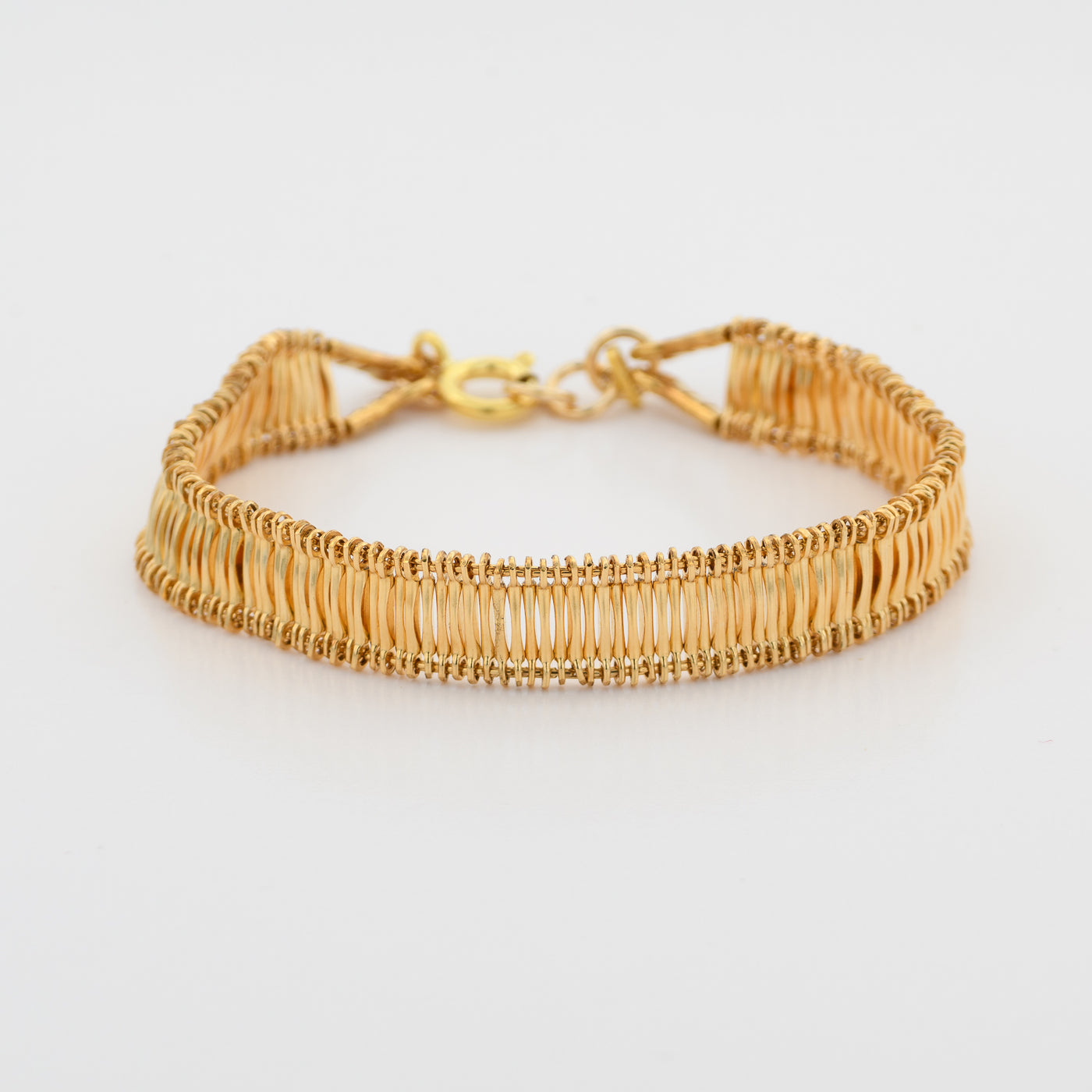 צמיד חוליות מרוקאי | זהב⁩