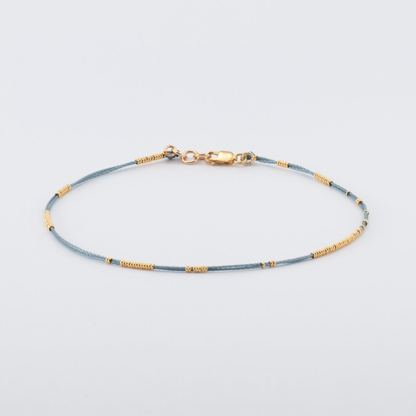 צמיד רגל חוט | זהב