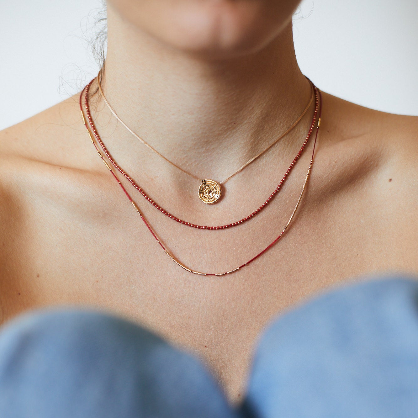 שרשרת מושלמת מקטעים | זהב